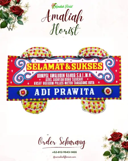 Papan Bunga Ucapan Selamat Pusakajaya Utara