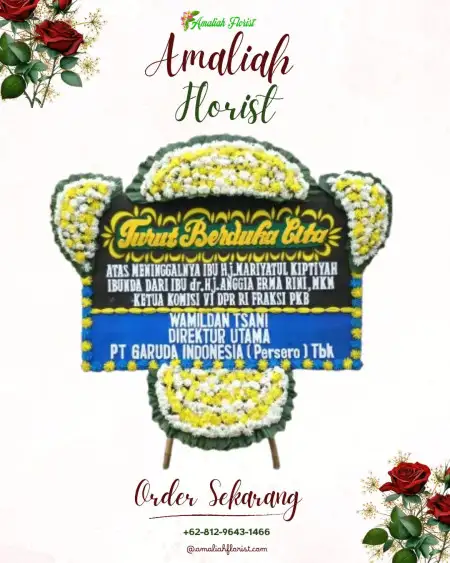 Papan Bunga Duka Pusakajaya Utara